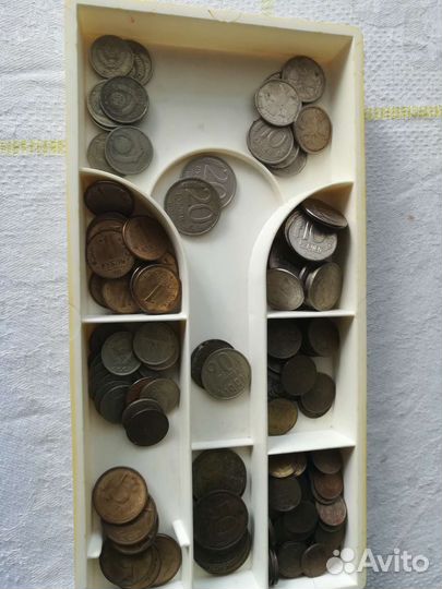 Монеты разных достоинств г 1970 — 1987 —2023 г