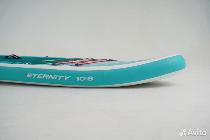 SUP № 3- доска надувная 320x81x15см (светло зелены