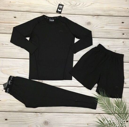 Рашгард шорты лосины