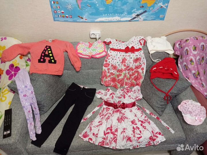 Вещи пакетом на девочку