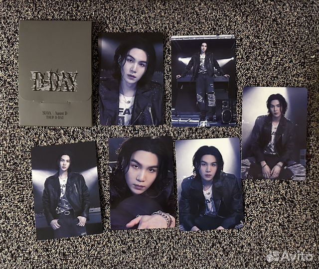 D-DAY tour merch agudt d suga юнги BTS сет