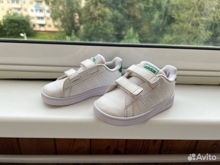 Кеды adidas белые 23 размер