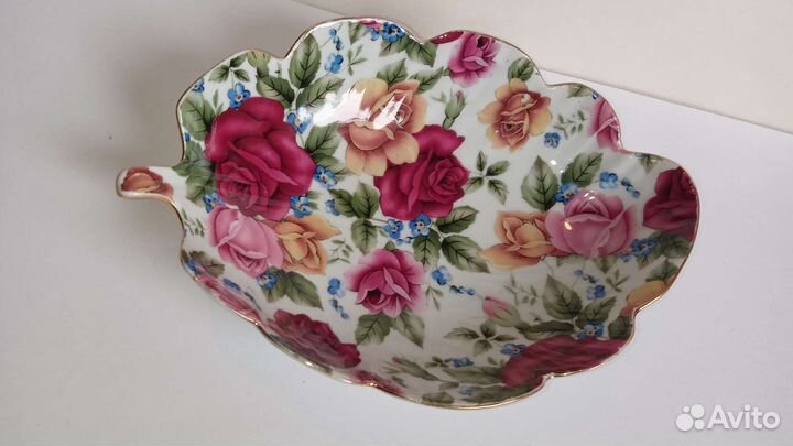 Конфетница фарфор Royal Crown Англия новая
