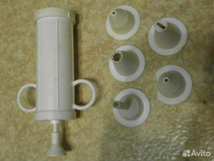 Шприц кондитерский СССР пластиковый