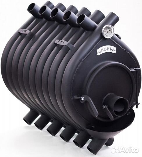 Печь воздухогрейная для гаража от 20 до 170 м²