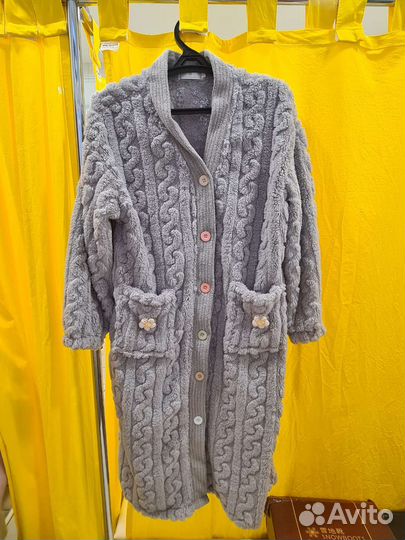 Халат женский бархатный