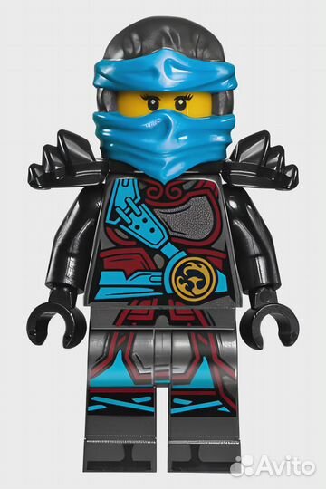 Минифигурка Lego Nya - The Hands of Time, Black A