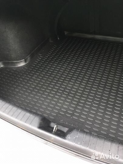 Коврик автомобильный резиновый в багажник solaris