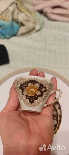 Набор кофейной посуды Рига СССР