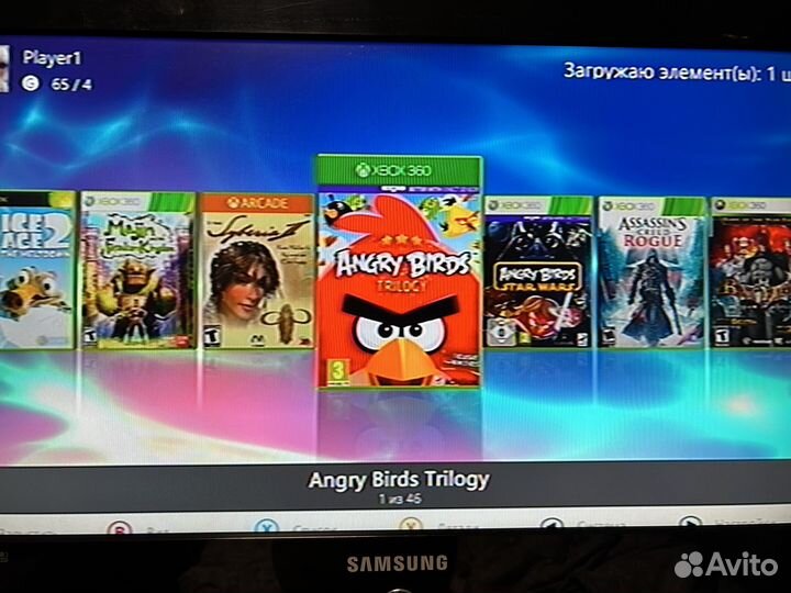 Xbox 360 1 гейпад + кинект