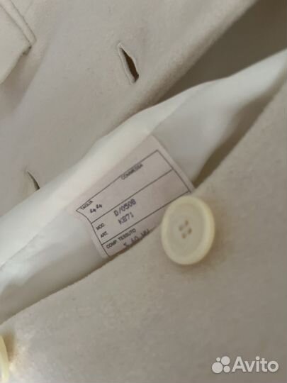 Пальто женское кашемир 44