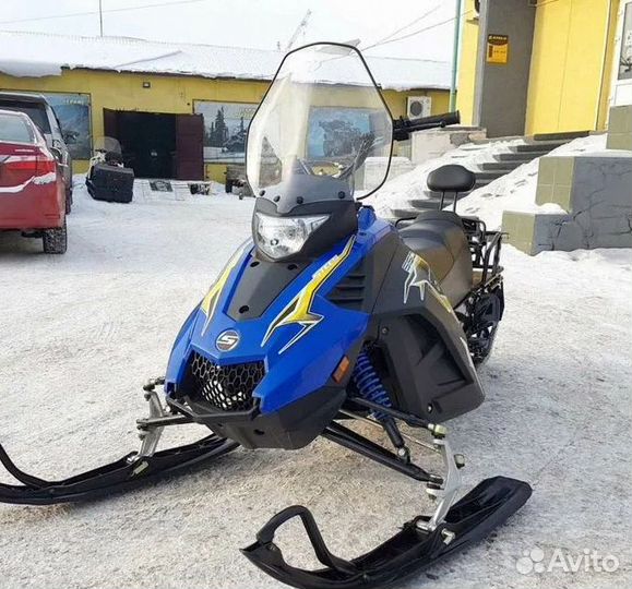 Снегоход 4 такта стелс капитан