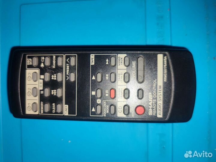 Пульт Sharp audio system