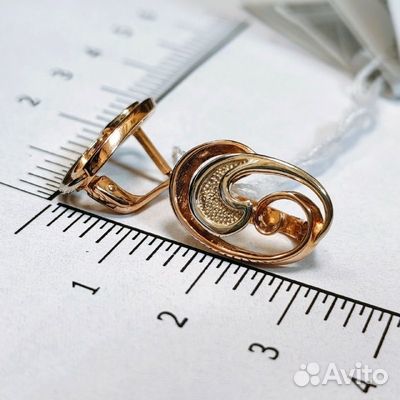 Золотые серьги