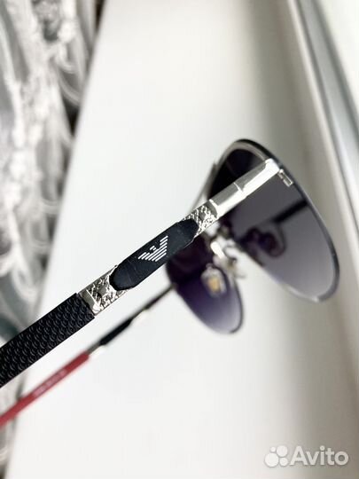 Очки Armani Aviator солнцезащитные металлические