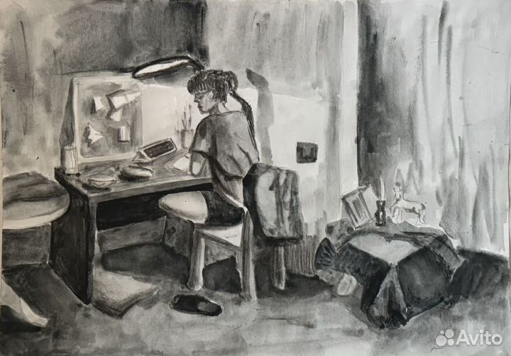 Наброски и зарисовки А3