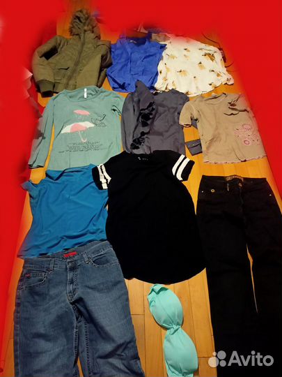 Целый пакет вещей на девочку 158 с доставкой