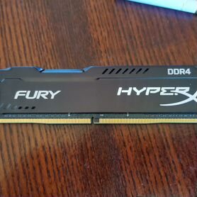 HyperX Fury 8 гб DDR4 2400 мгц HX424C15FB/8