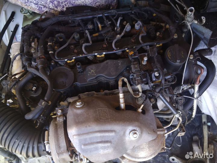 Двигатель хундай Туксон дизель 40т. пробег