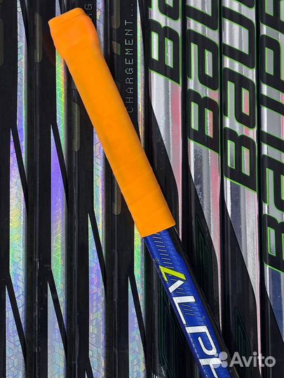 Ручка для хоккейной клюшки (оранжевая)