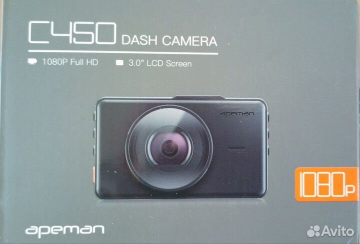 Видеорегистратор apeman Dash Cam C450