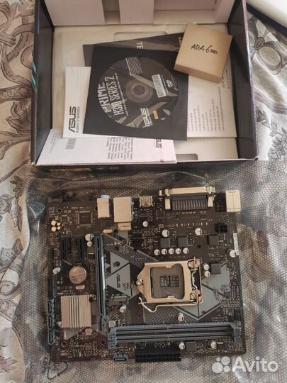 Материнская плата asus prime h310m