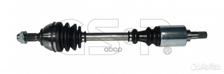 Привод левый 594mm Peugeot Partner, Citroen