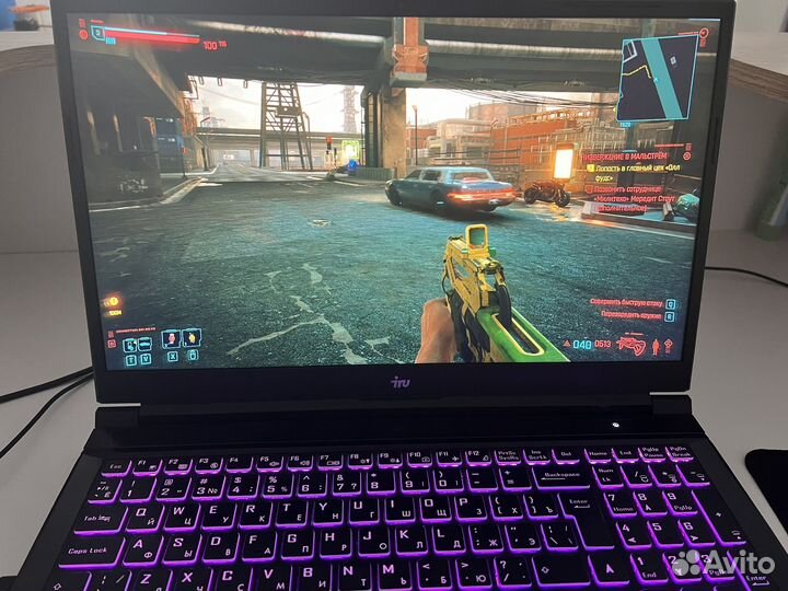Игровой Ноутбук. IRU 15ALC,i5-12500H RTX 3060