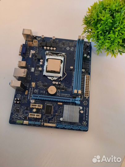 Материнская плата 1155 с процессором