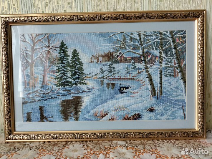 Картины вышитые крестом