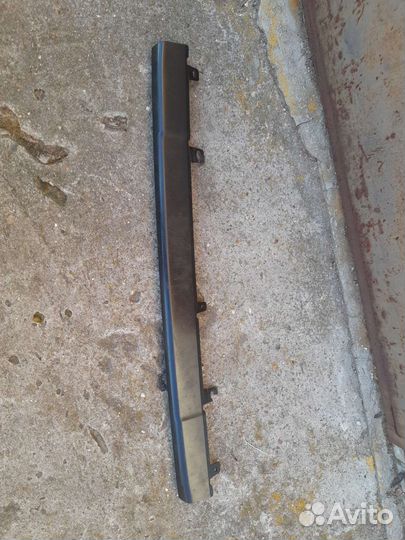 Накладка на передний бампер subaru forester