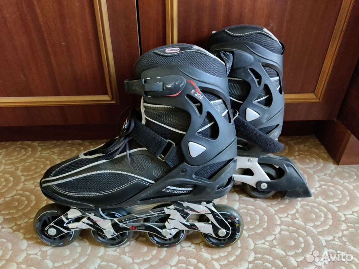 Мужские роликовые коньки Re:action и сумка