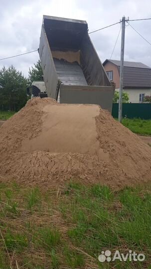Песок,щебень