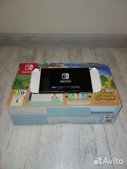 Nintendo Switch rev.2 32 гб, Animal Crossing