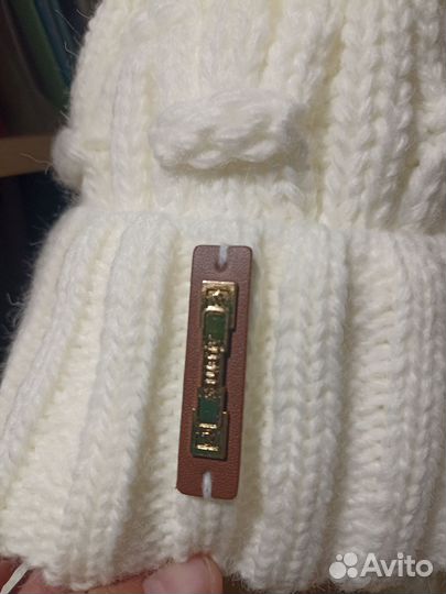 Набор шапка и снуд новый теплый