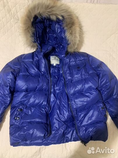 Пуховик moncler детский