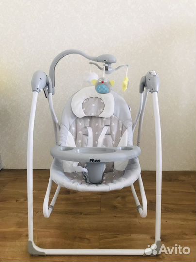 Детские качели шезлонг