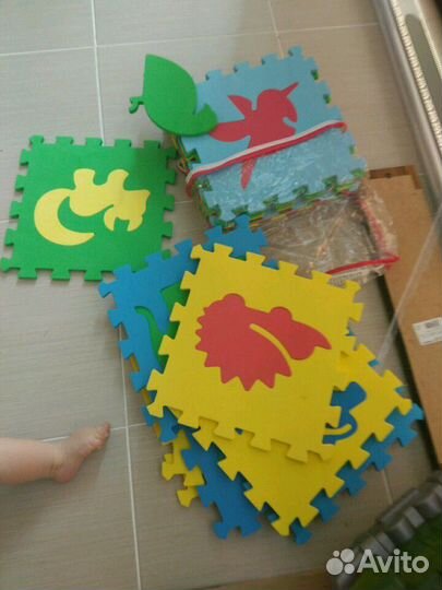 Коврик-пазл из эва