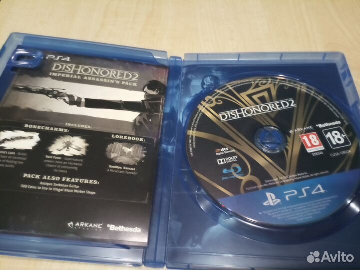 Dishonored 2 для PS4