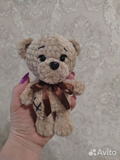 Игрушки из плюшевой пряжи