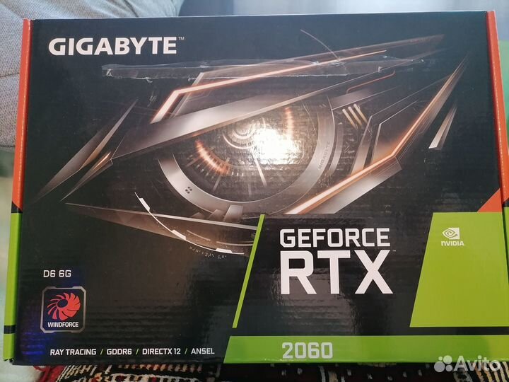 Видеокарта Gigabyte Nvidia GeForce RTX 2060