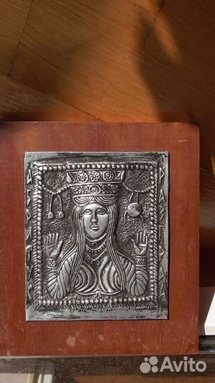 Панно чеканка 