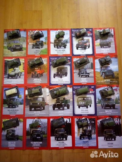Модели военных автомобилей 1:43 автолегенды СССР