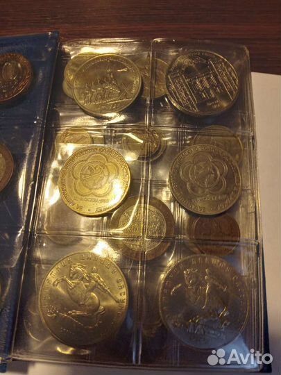 Монеты юбилейные СССР и россии