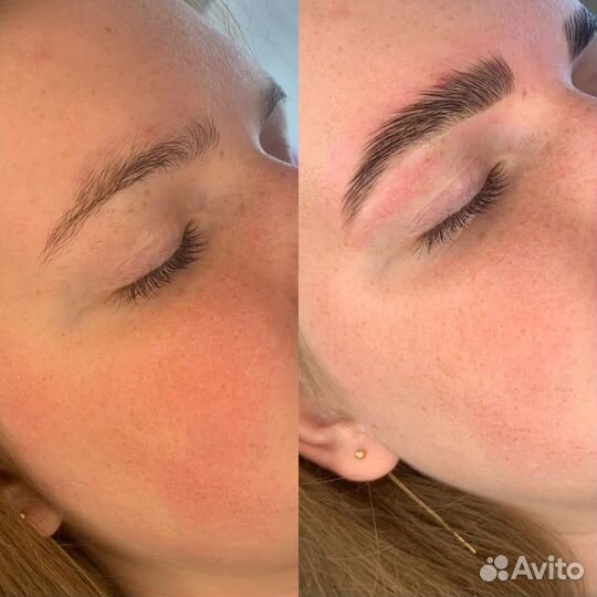 Оформление бровей