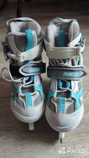 Коньки детские Roces за пару