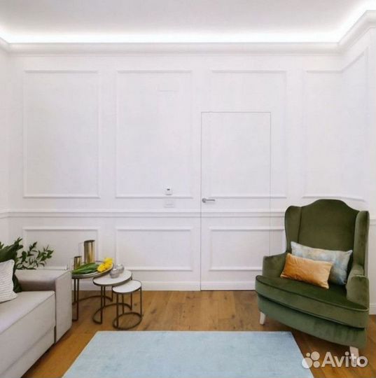 Межкомнатные двери скрытые под отделку