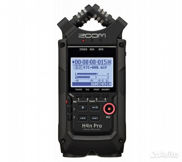 Рекордер Zoom H4n Pro Black черный