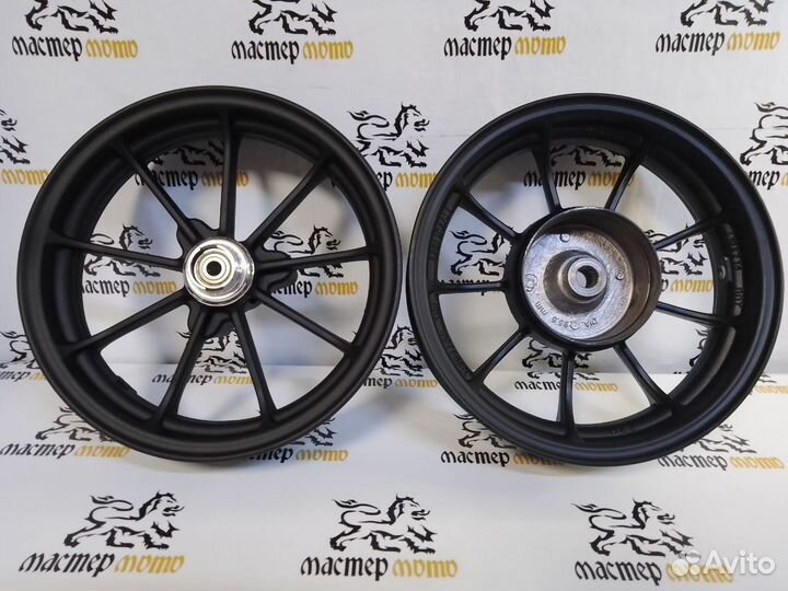 Литые диски Honda Dio 10R Чёрные