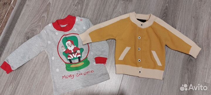 Детские вещи пакетом на мальчика 80